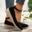 Women's Espadrilles Wedge Heel Shoes, Comfy Solid Ankle Buckle Strap Anti-skid Heels, Casual Walking Shoes